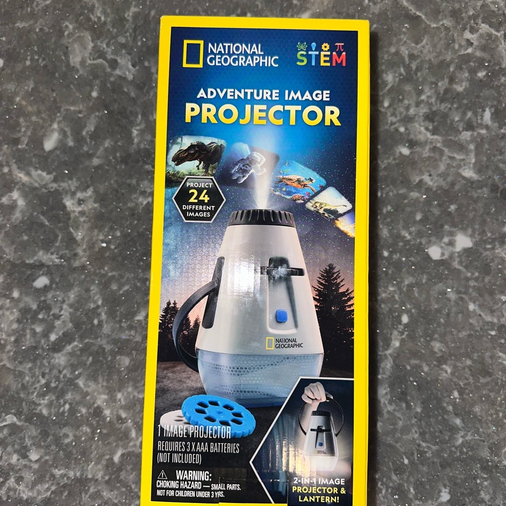 National Geographic Adventure Image Projector – STEM Toy | NEW